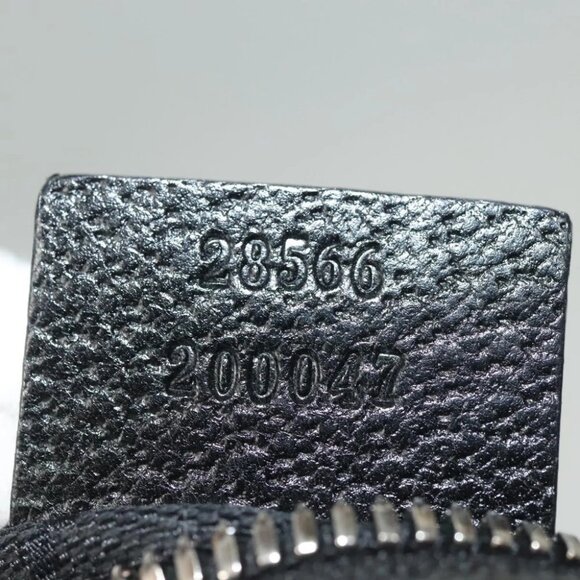 GUCCI GG Canvas Waist bag Black Silver - Picture 14 of 15